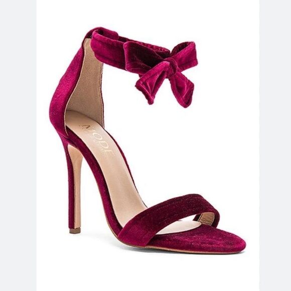 The Mode Collective SAGE Sandel in Bordeaux Velvet - Picture 10 of 10